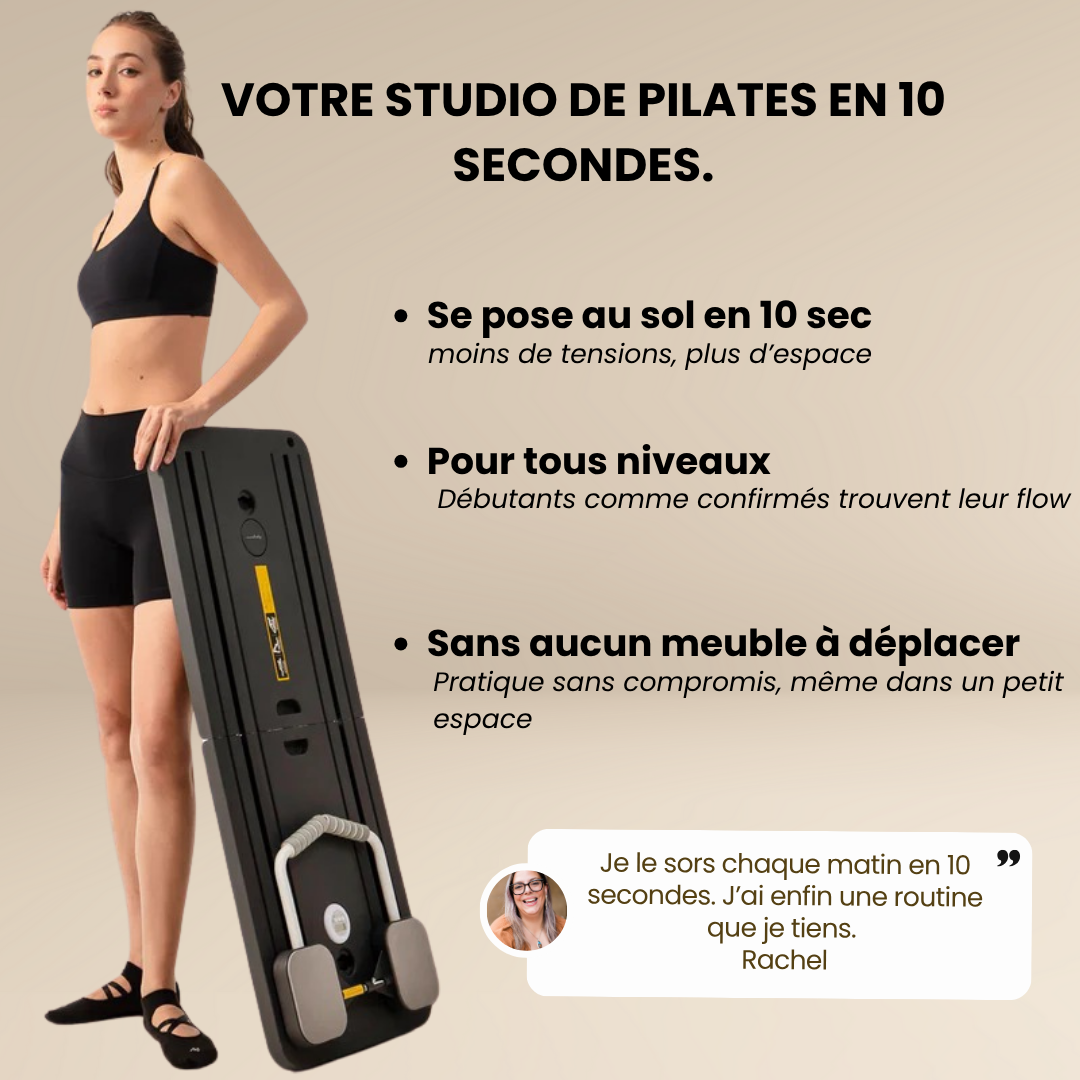 REFORMER - Ton studio Pilates à la maison. Avec résultats.